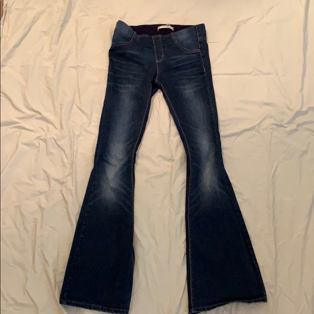 Free People Stretch Flare Jeans